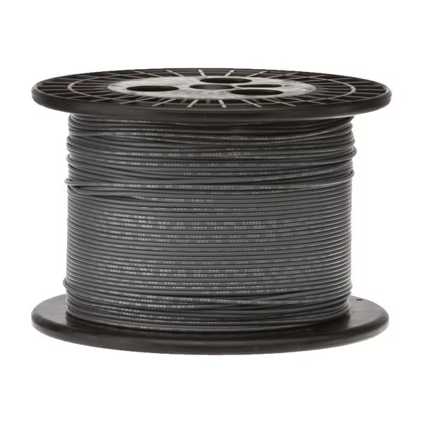 20 AWG Gauge Stranded Hook Up Wire, 500 ft Length, Gray, 0.0320